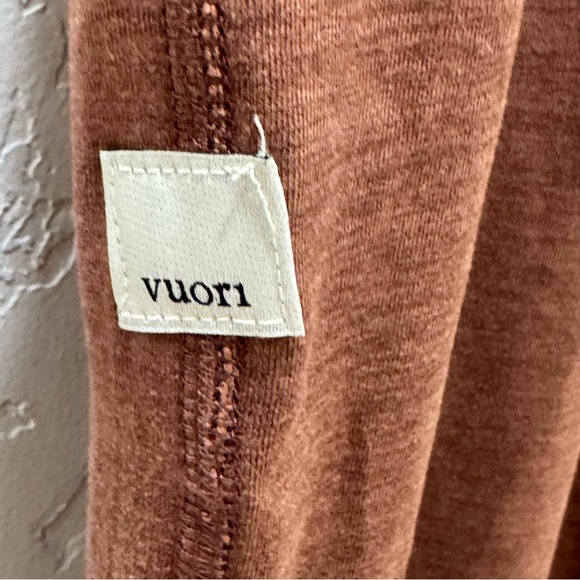 EUC Vuori All Day Jumpsuit Terracotta Heather Rust Women's Small - Picture 9 of 15